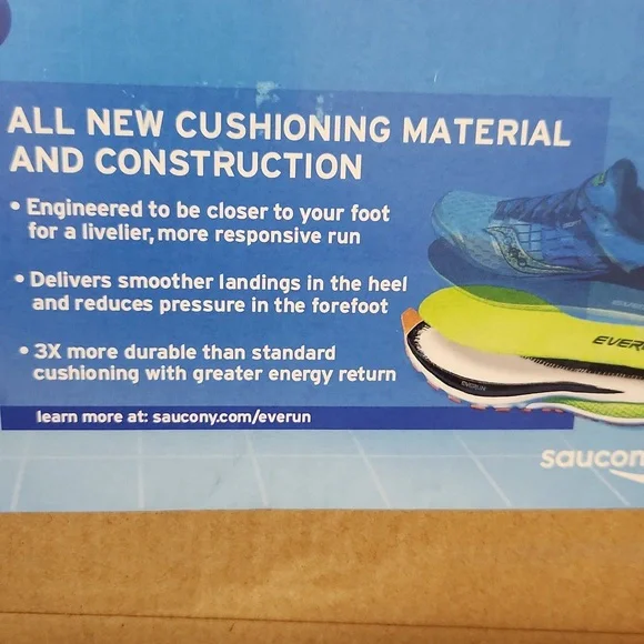 NEW Women’s Saucony Peregrine 7 Grey Berry Trail Hiking Shoes Sneakers Everun 10 - Picture 8 of 10